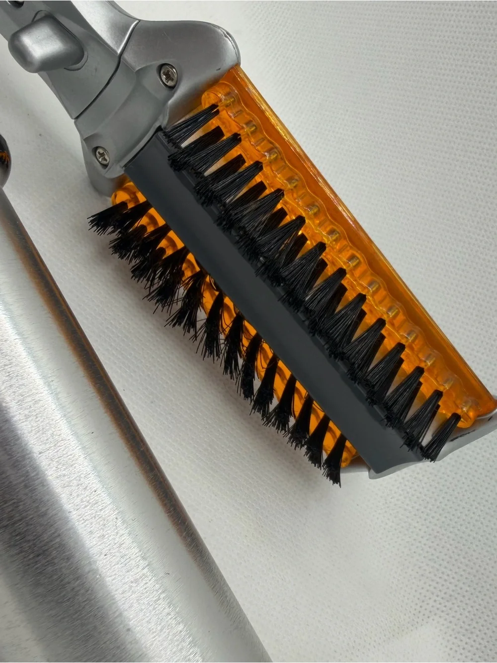 INStyler Silver and Orange Rotating Styling Iron for Women